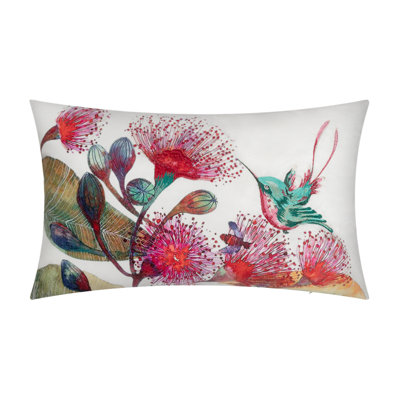 Decorative Throw Pillow Cover Embroidered Pillowcase 12x20 Inch