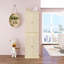 Armoire à 4 portes avec 1 tiroir, 4 tablettes intérieures réglables, armoire de rangement-1368724503