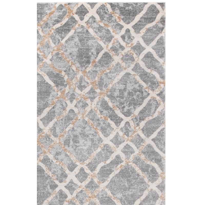 Tapis géométrique Winnols Performance, Rectangulaire 3 pi x 5 pi