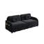 Dans un canapé-lit, mobilier de maison compact en métal chenille