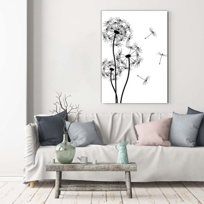 Dandelions - Wrapped Canvas Print