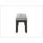 1Pc Contemporary Style Bench  Fabric Upholstery Tufted Tapered Wood Legs Bedroom Living Room Dining Room Furniture Wheat Charcoal Finish