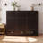 Full Size Murphy Bed with Large Drawers,Espresso