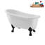 1348.7mm x 650.2mm Soaking Acrylic Bathtub-455737561-455737536