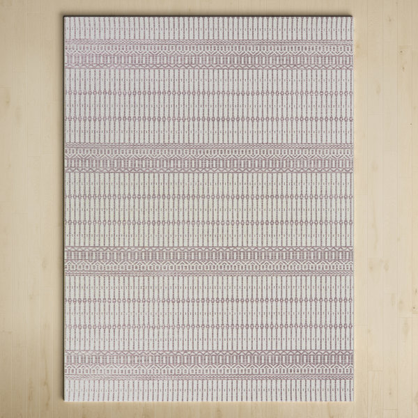 Birch Lane™ Danforth FlatweavePink/Beige Indoor/Outdoor Use Rug ...