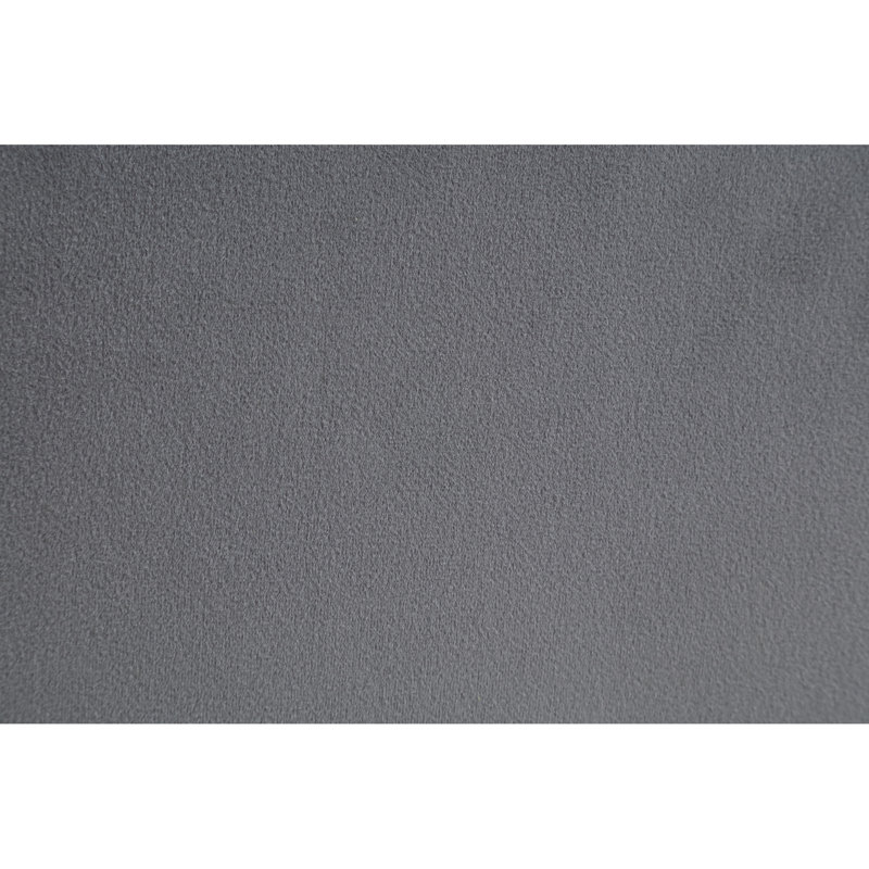 Chaise de bar en velours gris, hauteur réglable