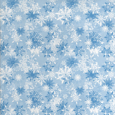 Tissu flocon de neige