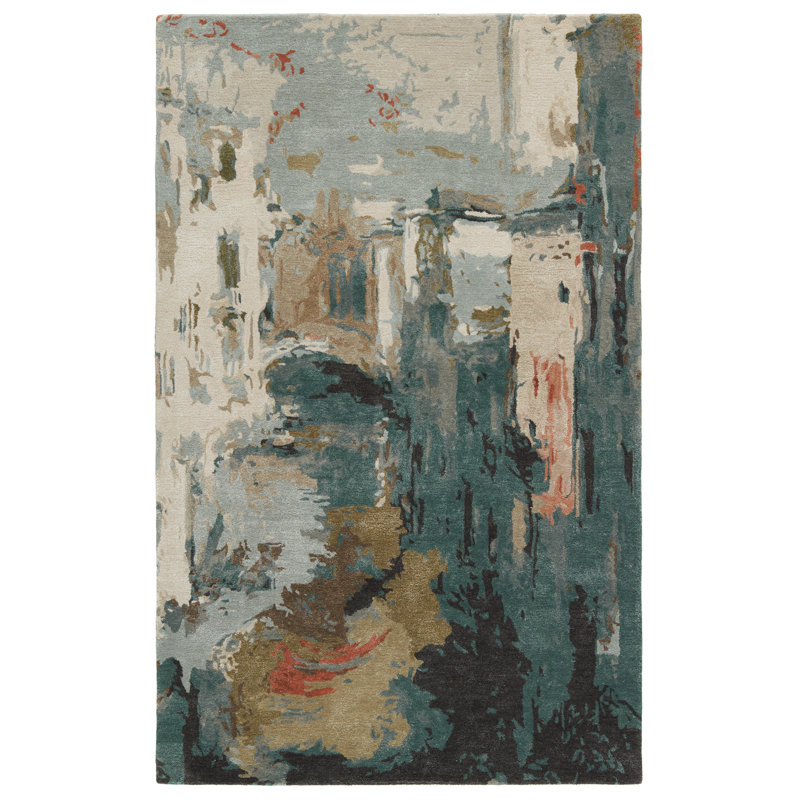 Marasco Abstract Indoor Rug, Rectangle 9' x 12'