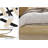 Solid Wood Platform Bed with Sturdy Wooden Slats, Floor-Standing Bed Frame-459698401-459698404
