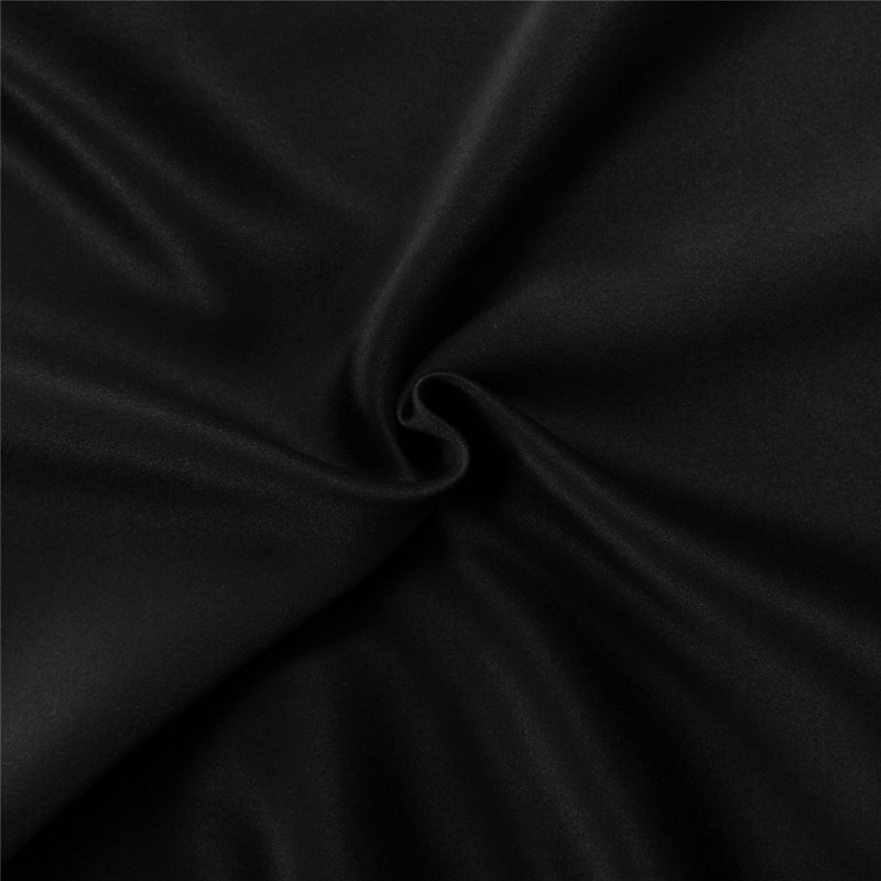 Rideau occultant en polyester, L 52 po x L 84 po, Gris foncé