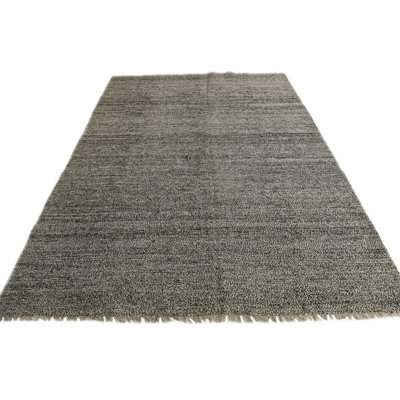 Tapis noir et blanc Orta