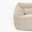 Bean Bag Bazaar Natalia Corduroy Armchair Bean Bag and Round Footstool-63657276