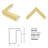 Davenport Solid Wood Mirror-110264020-110264024-110264028