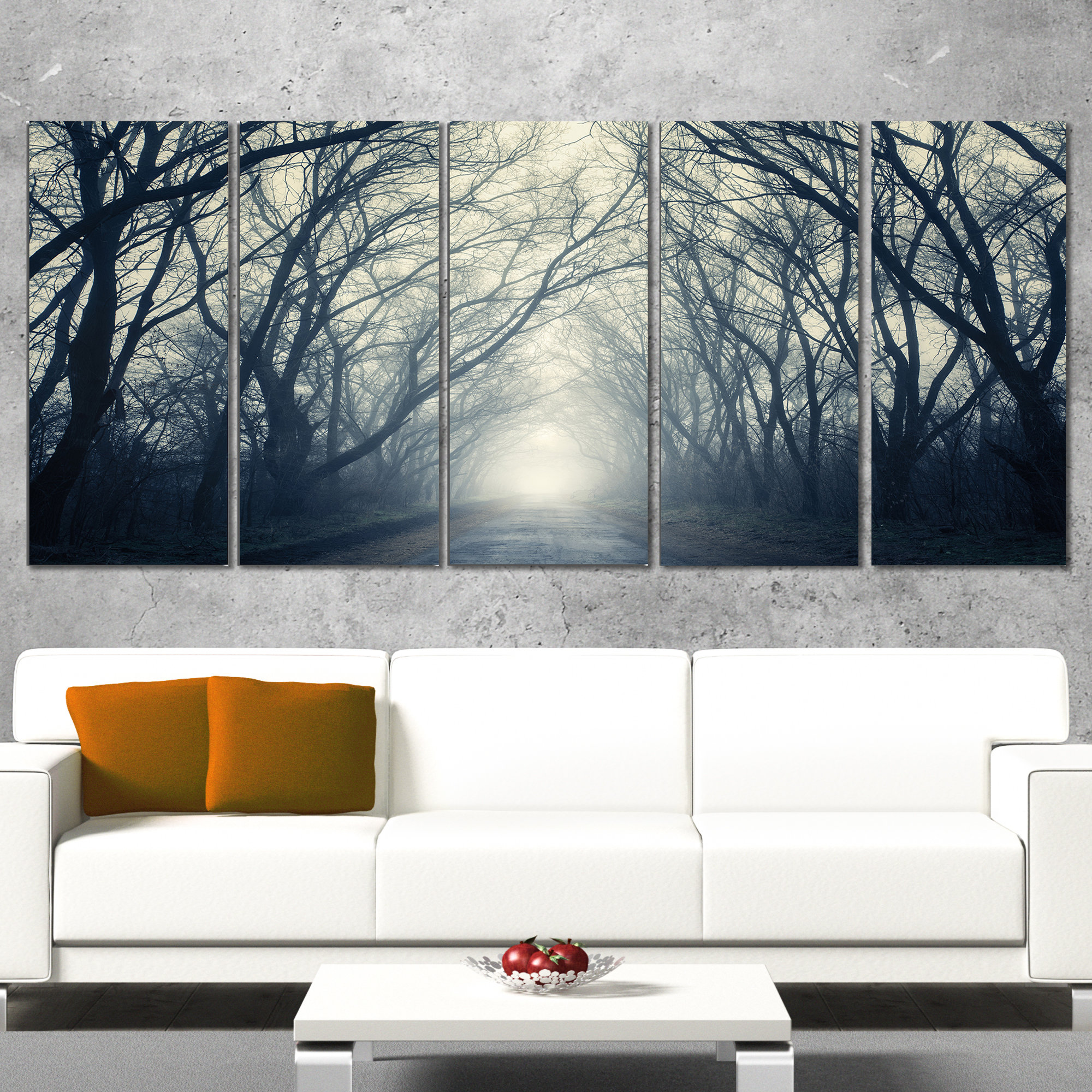 DesignArt On Canvas 5 Pieces Print Wayfair   On Canvas 5 Pieces Print 