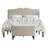 Koden Upholstered Panel Bed With Storage Bench-6346231-6346234
