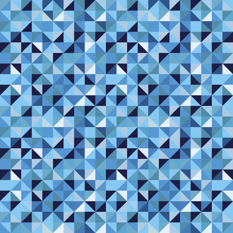Motif de formes géométriques Shawnon par Estherpoon, H 20 po x l 20 po