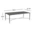 Stepping Stone Stone Coffee Table
