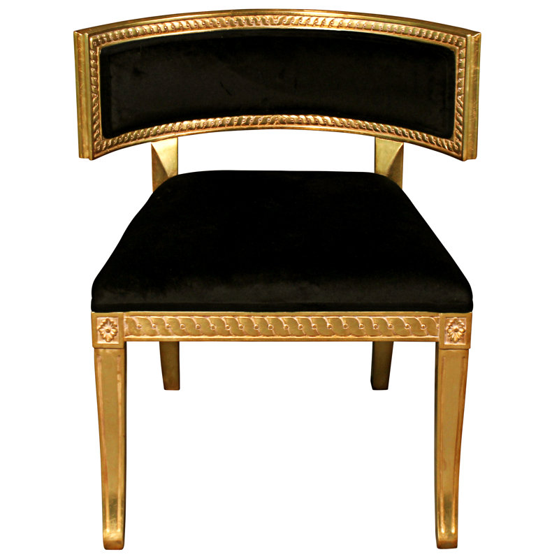 Mavro Klismos Side Chair