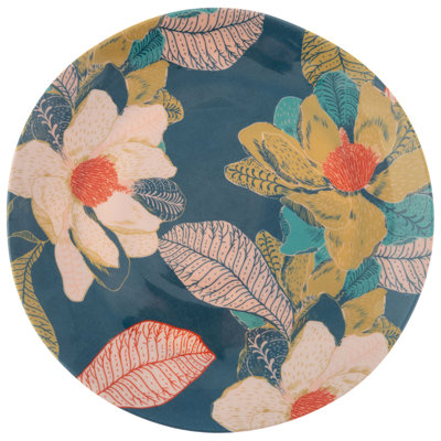 UP UPware Chianti Melamine Salad Plate Set, Flower - View #6