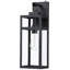 Schock Matte Black Outdoor Wall Lantern with Dusk to Dawn-2062122070