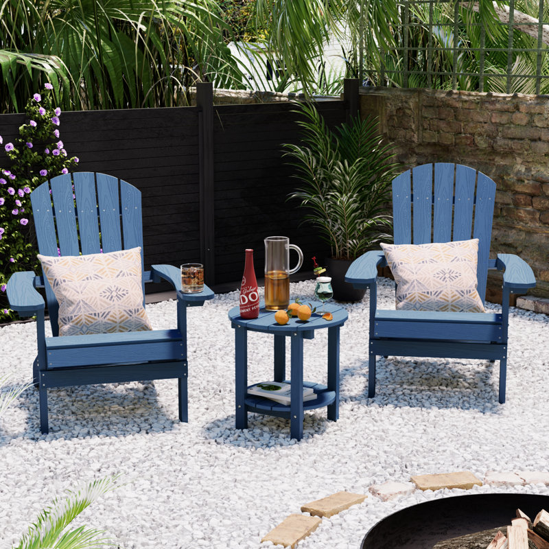 Ensemble de 2 tables d'appoint Classic Classic, Navy