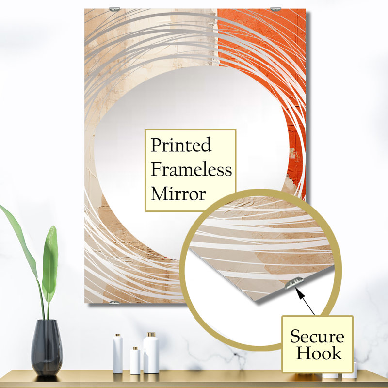 Miroir mural Whitehurst, 40 po x 30 po