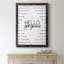 «Hello Gorgeous», art textuel sur toile-61336315-61336321