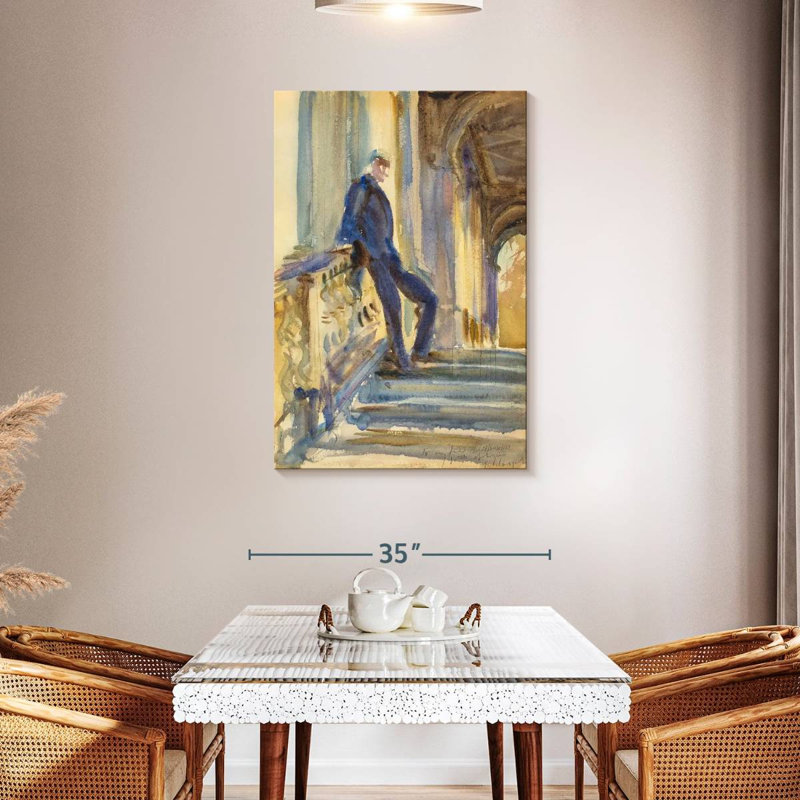 Leisha Sir Neville Wilkinson At Wilton House, 45" H x 30" W