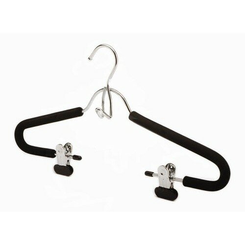 Rebrilliant Khlani Velvet Non-Slip Hangers With Clips