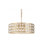 Lustre en cristal clair pour la Saint-Valentin