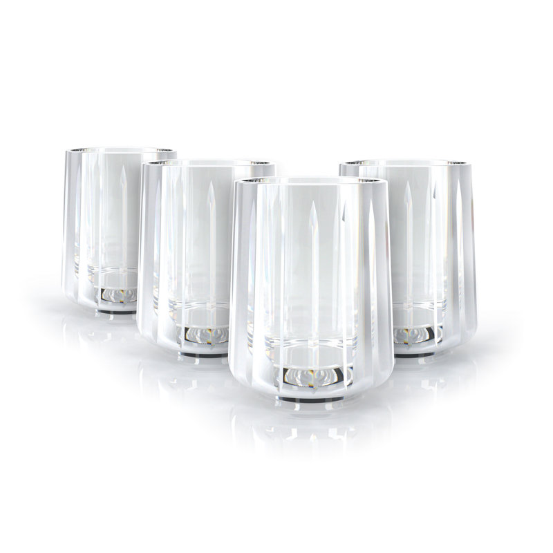 Ensemble de 4 verres à whisky Mae