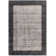 Desrosiers Shinny Bordered Charcoal/Silver Area Rug