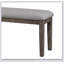 Mobilier de salle à manger en tissu brossé avec siège 1pc-1551137369