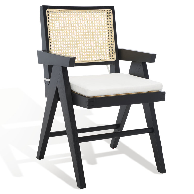 Fauteuil Josephina, Noir / naturel