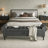 60" & 67" W Faux Leather Storage Bench with Button-Tufted Seat and Roll Arms – Perfect for Bedrooms & Versatile Home Spaces-191326928-179634753