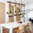 Ackler 6 - Light Natural Geometric Pendant