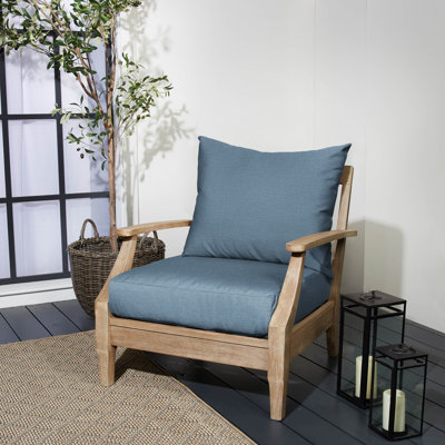 Coussin de siège / dossier extérieur Sunbrella® 2 pièces Latitude Run®