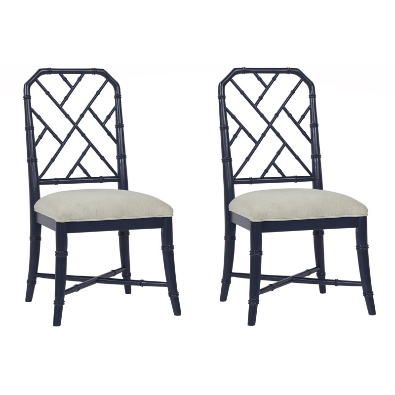 Rooney Upholstered Dining Chair, Navy