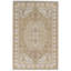 Wool Oriental Area Rug in Sand/Cosmic Latte