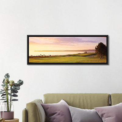 «Sunrise Golf Course Me USA», reproduction de photo sur toile