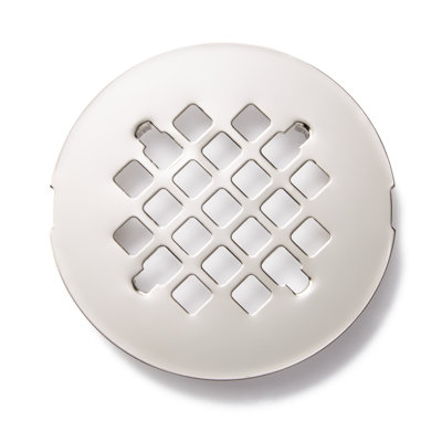 FundamentALL 4-1/4" Round Snap-In Shower Drain Cover