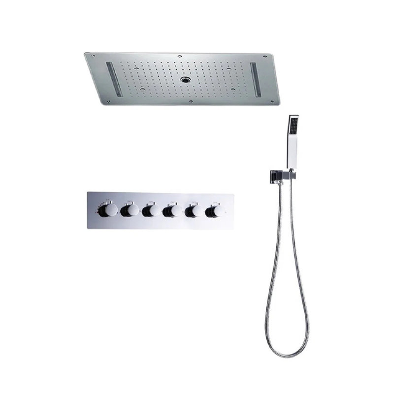 Système de douche thermostatique encastré Livorno