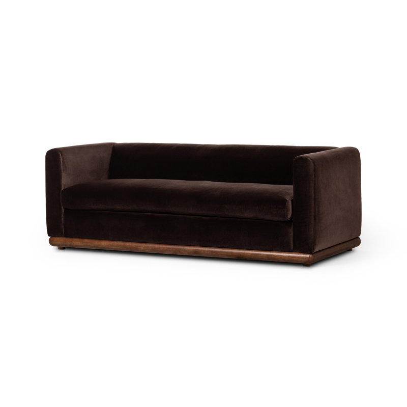 Jianna 83'' Upholstered Sofa, Surrey Cocoa