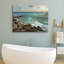« rocky shore »-sans cadre, reproduction d’art sur toile-1530670418