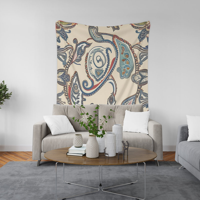 Tapisserie murale, H 88 po x l 104 po