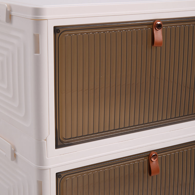 3 Pair Shoe Storage Box, 59cm H x 39cm W x 28cm D