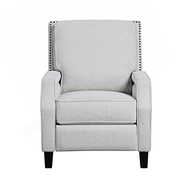 Transitional Style Push Back Reclining Chair