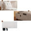 Canapé-lit simple multifonctionnel avec poches de rangement, méridienne convertible