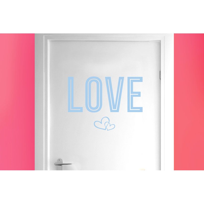 Wall Decal, Light Blue