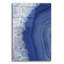  «Agate Geode 1 Navy» par Wild Apple Portfolio, art mural en verre, 16 po x 24 po-1570103921